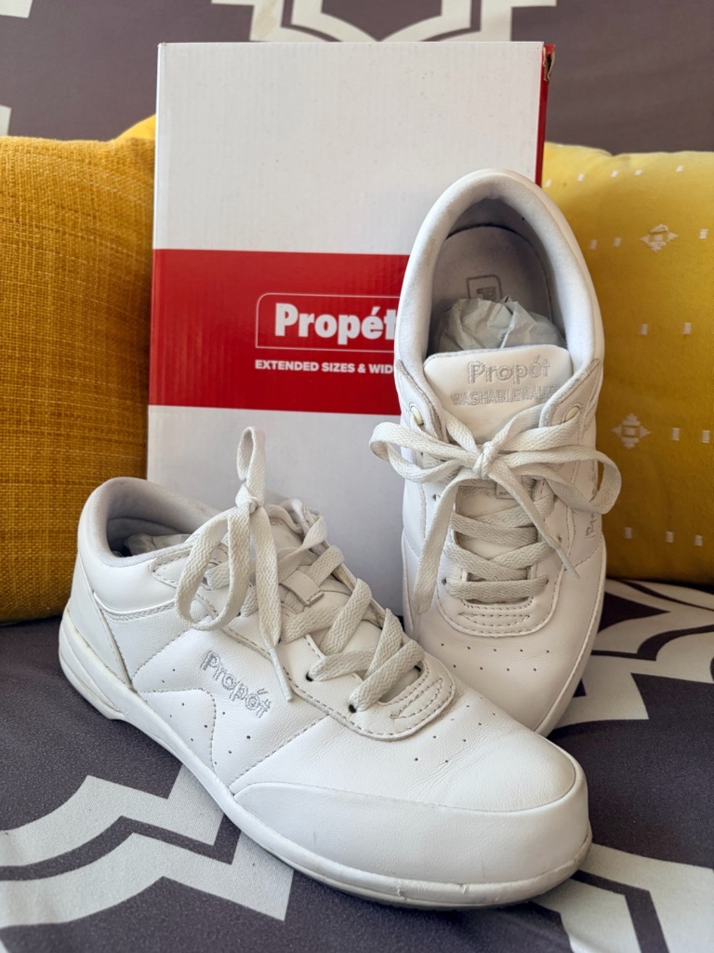 Propet Washable Walker Women's Sneakers - SR White